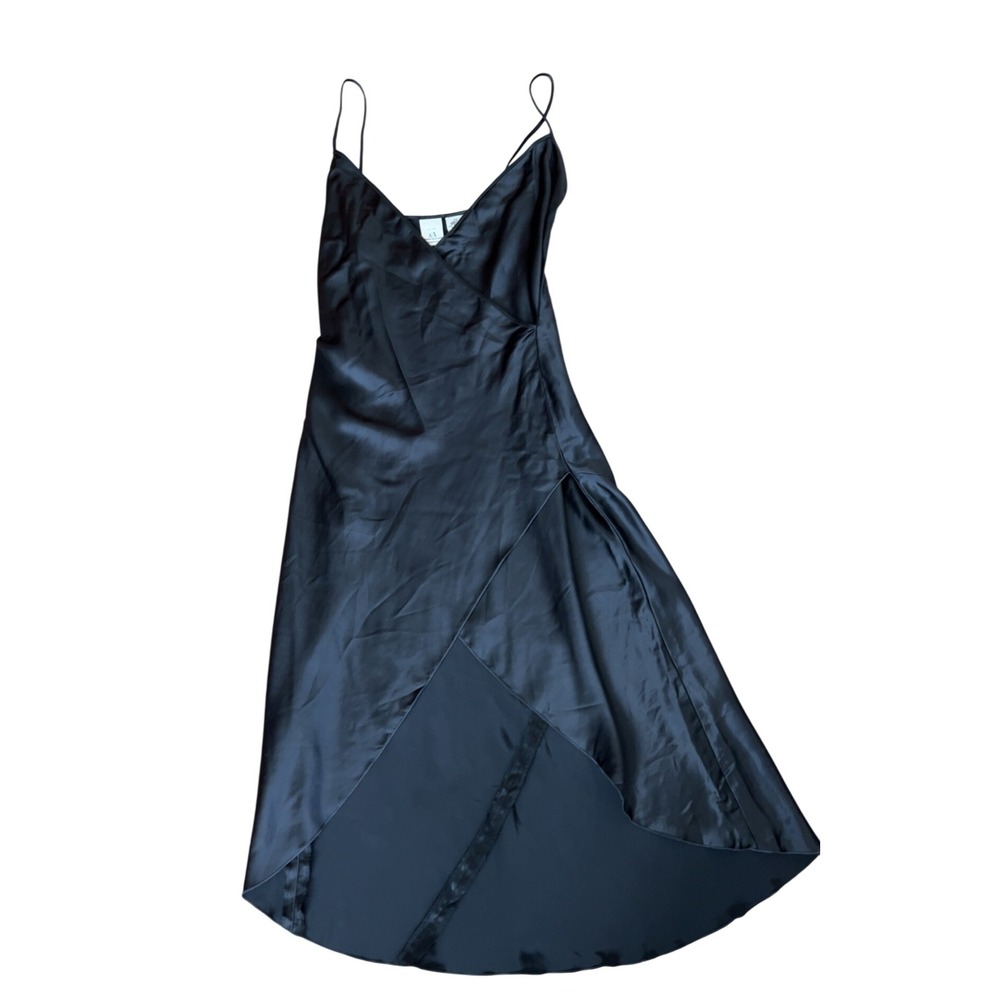 FINAL‎ CLEARANCE Armani Exchange black slip dress Size P0